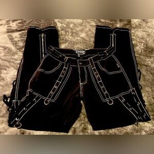 Tripp nyc Daang Goodman Vintage Black & White Pants Size 1